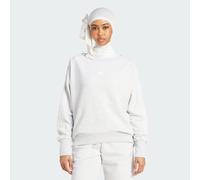 Felpa Seasonal Essentials 3 Strisce Light Grey Heather / White S