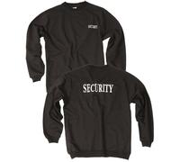 Mil-Tec Security, felpa S male Nero