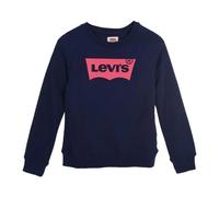 Felpa senza Cappuccio da Bambina Levi's Batwing Crewneck Azzurro Blu scuro
