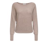 Felpa senza Cappuccio Donna Only Onladaline Life Beige