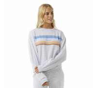 Felpa senza Cappuccio Donna Rip Curl High Tide Surf Crew Grigio