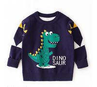 Felpa Senza Cappuccio per Ragazzi Leggera da Bambino Sportiva Accogliente Graziosa Maglia A Maniche Lunghe Comfort E Stile Perfetta Tutti I Giorni Usura