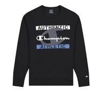 Felpa senza Cappuccio Uomo Champion Authentic Athletic Nero