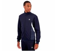 Felpa senza Cappuccio Uomo Le coq sportif Heritage Fz Sweat N°1 Blu scuro
