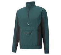 Felpa senza Cappuccio Uomo Puma Fit Woven Training Verde