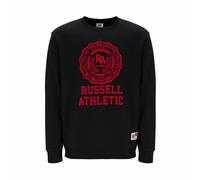 Felpa senza Cappuccio Uomo Russell Athletic Ath Rose Nero