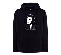 Felpa Sid Vicious punk nera girocollo o cappuccio musica bassista pistols rock