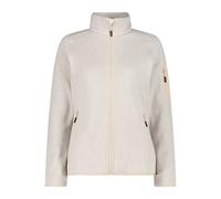 Felpa spessa con zip donna CMP Knit-Tech Blanc M