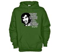 Felpa Sport KJ364 I 20 minuti peggiori della mia vita George Best