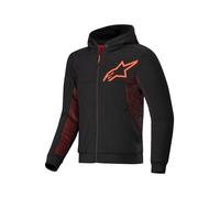 Felpa Sportiva Alpinestars Chrome Air (Nero/Fluorescente) Taglia: L