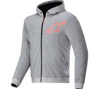 Felpa Sportiva Alpinestars V2 Chrome Md Grigia 4200325-9199