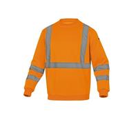 Felpa sportiva Astral - alta visibilita' - Tg. XL - Arancio Fluo - Deltaplus