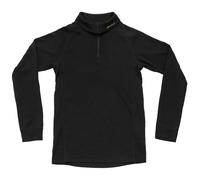 Felpa sportiva per bambini Devold Duo Active Merino Zip Neck Jr Dimensione per bambini: 164 / Colore: nero