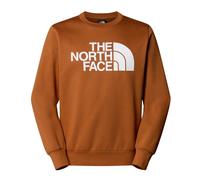 Felpa Sportiva Pullover UOMO The North Face Ruggine BURNT UMBER Easy Creew