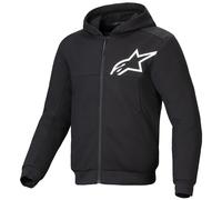 Felpa Sportiva V2 Chrome Alpinestars Nera/Bianca