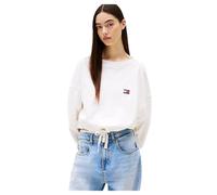 Felpa Squadrata Donna Con Distintivo Tommy Tommy Jeans