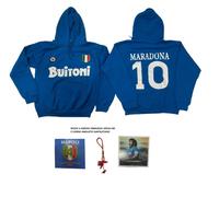 felpa stadio fan maradona cappuccio maglia napoli buitoni ROB