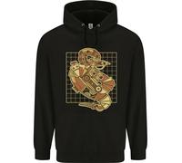 Felpa Steampunk Snake Reptiles Uomo