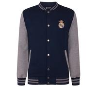Felpa stile baseball ufficiale Real Madrid - stile vintage - ragazzo