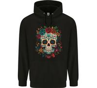 Felpa Sugar Skull DOTD Giorno Dei Morti Uomo