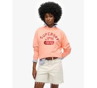 Felpa Superdry W2012245a Maglioncino Donna Cotone Rosa