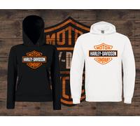 Felpa sweatshirt Harley Davidson Moto Motorcyclist Motor Maglia Idea regalo