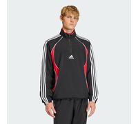 Felpa TEAMGEIST CON MEZZA ZIP Black / Better Scarlet XS