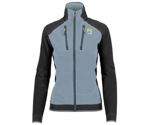 Felpa tecnica da donna Karpos Alagna Evo W Jacket Taglia: S / Colore: nero/grigio