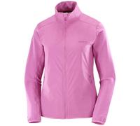Felpa tecnica da donna Salomon Essential Lightwarm Hybrid Taglia: S / Colore: rosa