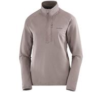 Felpa tecnica da donna Salomon Essential Lightwarm HZ W Taglia: L / Colore: grigio