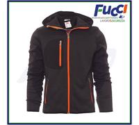 Felpa Tecnica Payper Trip con Cappuccio Inserti Softshell Uomo Traspirante