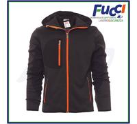 Felpa Tecnica Payper Trip con Cappuccio Inserti Softshell Uomo Traspirante