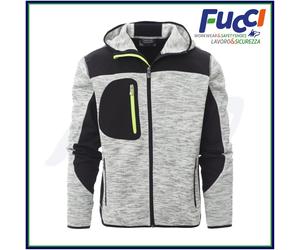 Felpa Tecnica Payper Trip con Cappuccio Inserti Softshell Uomo Traspirante