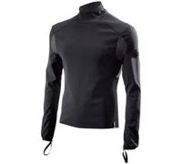 Felpa Tecnica Termica Antivento Sixs WTH Nero Rosso L