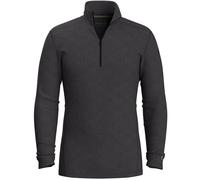 Felpa termica 1/4 zip in merino Smartwool Classic Intraknit Nero S