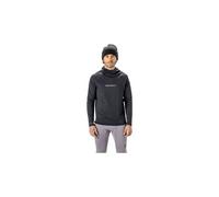 Felpa termica con cappuccio da uomo scott defined light black