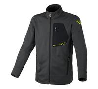 FELPA TERMICA MACNA RIPPLE - M - Nero - Uomo M Nero