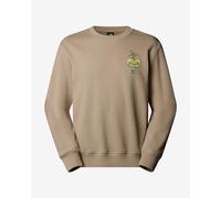 Felpa The North Face Connect Relaxed Crew marrone chiaro - S