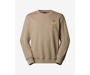 Felpa The North Face Connect Relaxed Crew marrone chiaro - S