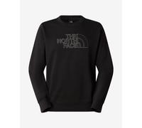 Felpa The North Face Drew Peak Light Crew nero scuro - S