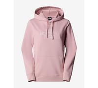 THE NORTH FACE NF0A8C1DARF W Drew Peak Light Hoodie Maglia Lunga Donna Metal Pink/White Dune Taglia L