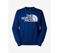 Felpa The North Face Easy Crew blu oceano logo bianco - S