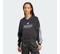 Felpa Tiro Cut 3-Stripes Fleece Black / White S