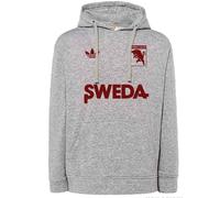 FELPA toro vintage anni 80 calcio con cappuccio o girocollo grigia torino