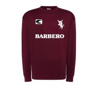 FELPA toro vintage anni 80 calcio con cappuccio o senza granata torino barbero