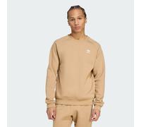 ADIDAS ORIGINALS Felpa 'Trefoil Essentials' cappuccino / bianco Uomo ADIDAS ORIGINALS XS