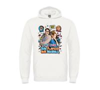 Felpa Two Players One Console minecraft bambino bambina unisex con Cappuccio v.3