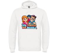 Felpa Two Players One Console minecraft bambino bambina unisex con Cappuccio v.4