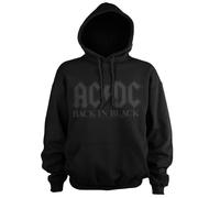 Felpa Ufficialmente Licenziata AC/DC - Back In Black