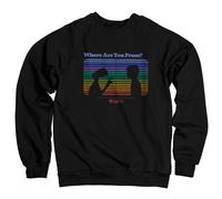 Felpa Ufficialmente Licenziata Di E.T. - Da Dove Vieni